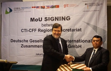 MoU Signing CTI-CFF and GIZ